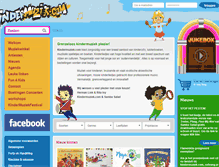 Tablet Screenshot of kindermuziek.com